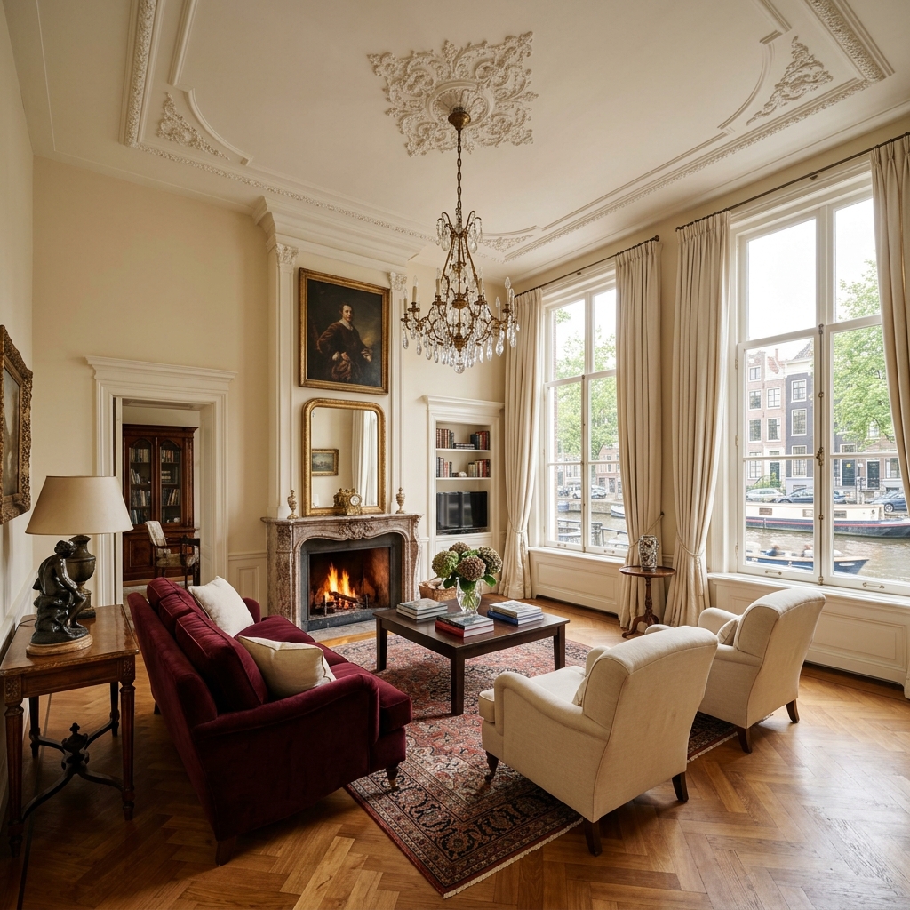 Classic Amsterdam Living Room
